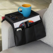 Sofa organiser with Tray, SOFA MASTER, Black