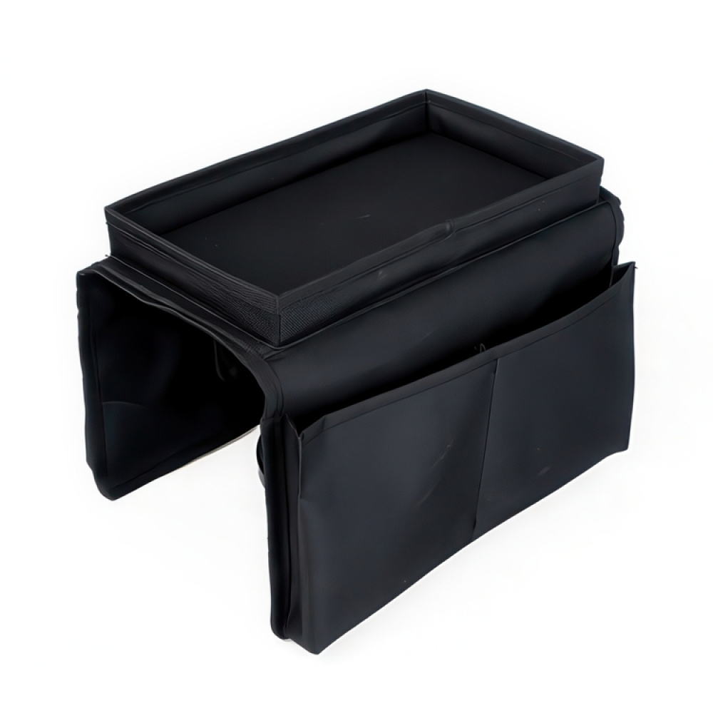 Sofa organiser with Tray, SOFA MASTER, Black in the group Storage / Bedroom storage at SmartaSaker.se (40019)