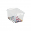 Box, Small, SMARTSTORE 1,5L HOME, 20 x 15 x H11 cm, Clear / White Box, Small, SMARTSTORE 1,5L HOME, 20 x 15 x H11 cm, Clear / White
