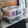 Box, Small, SMARTSTORE 1,5L HOME, 20 x 15 x H11 cm, Clear / White Box, Small, SMARTSTORE 1,5L HOME, 20 x 15 x H11 cm, Clear / White