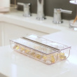 Small box, 4 compartments, THE HOME EDIT PILL ORGANIZER, Transparent Small box, 4 compartments, THE HOME EDIT PILL ORGANIZER, Transparent