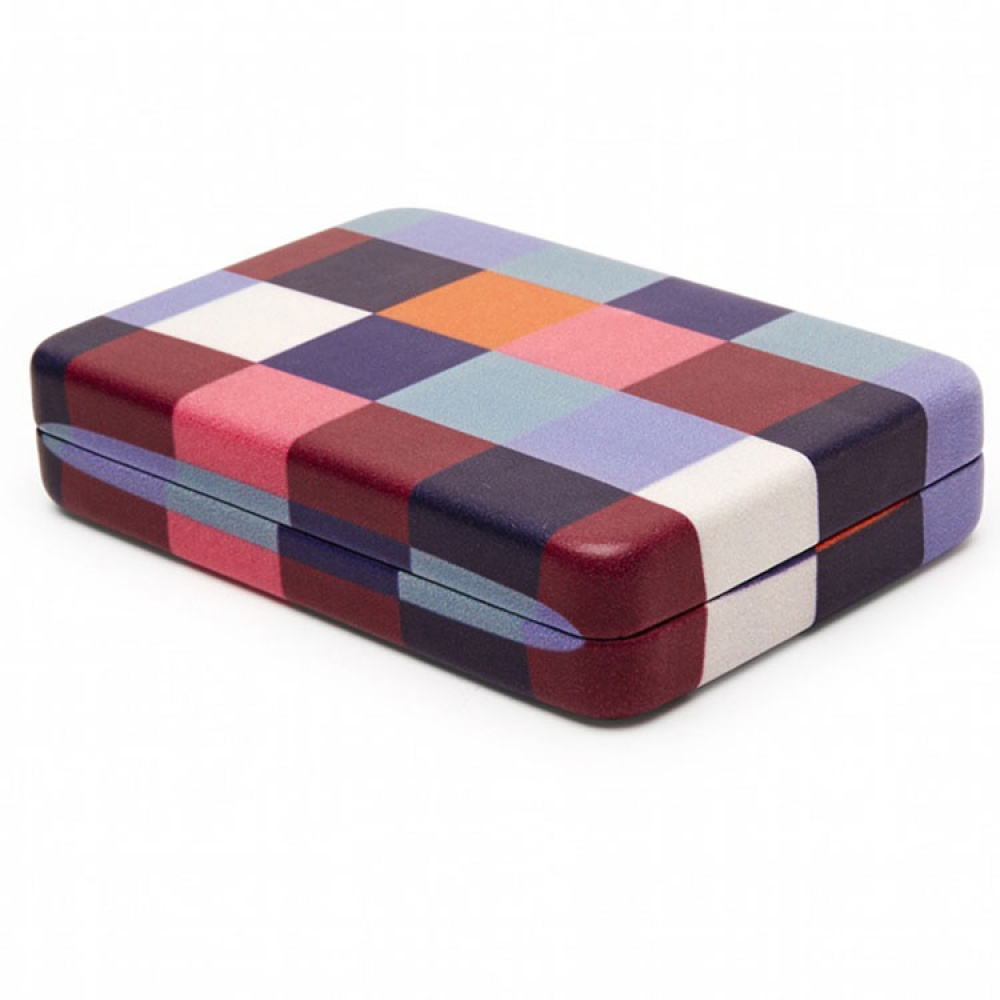 Case with Mirror, PORTABLE JEWELRY CASE, 10 x 7 x 2 cm in the group Storage / Travel storage / Travel jewelry storage at SmartaSaker.se (40032)