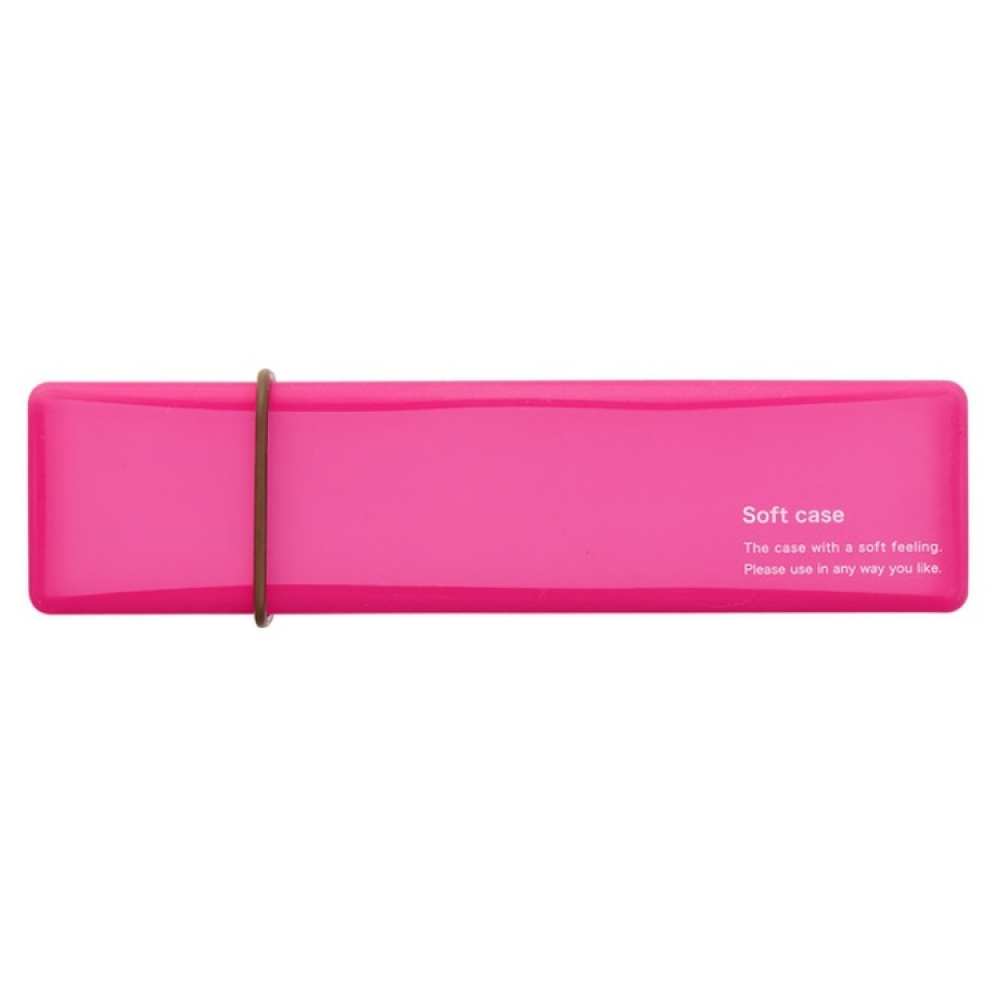 Case, MIDORI SOFT SILICONE, Pink in the group Storage / Storage boxes / Mini organizers / Boxes at SmartaSaker.se (40038)