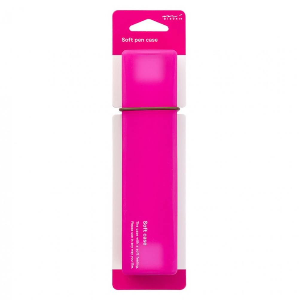 Case, MIDORI SOFT SILICONE, Pink in the group Storage / Storage boxes / Mini organizers / Boxes at SmartaSaker.se (40038)