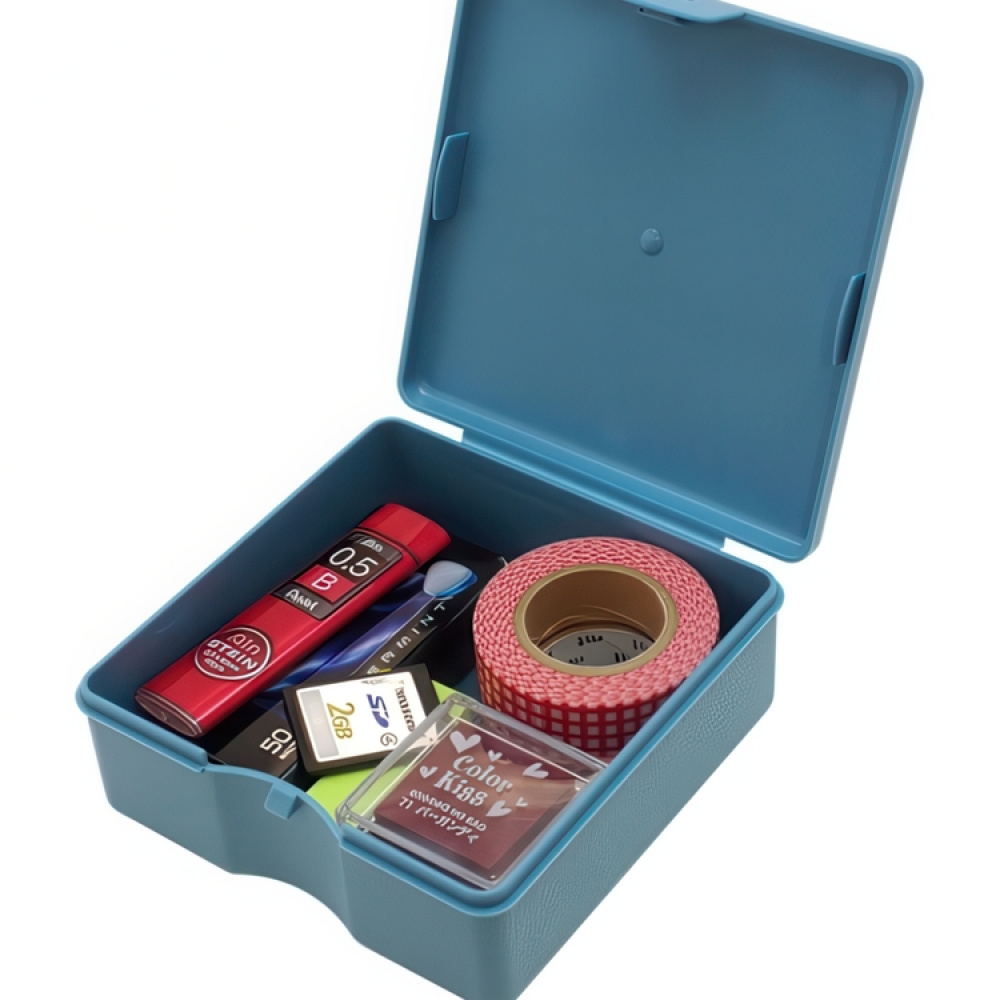 Case, Square, PENCO STORAGE CONTAINER, 11 x 11 x H 4 cm in the group Storage / Storage boxes / Mini organizers / Boxes at SmartaSaker.se (40044)