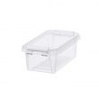 Box, XS, SMARTSTORE 0,3L HOME, 15 x 9 x H6 cm, Clear / White Box, XS, SMARTSTORE 0,3L HOME, 15 x 9 x H6 cm, Clear / White