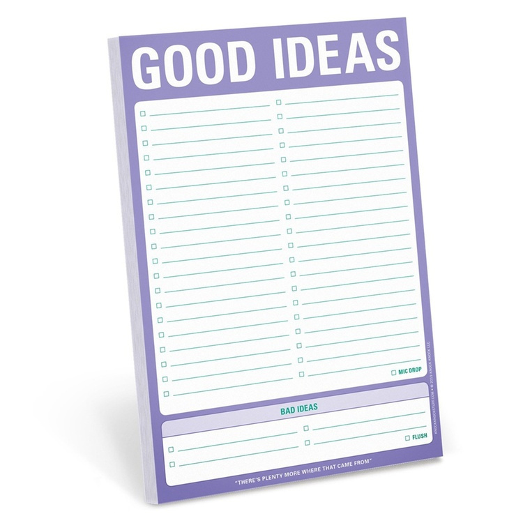 Checklist, KNOCK-KNOCK GOOD IDEAS, 15 x 23 cm, White / Purple in the group Storage / Office supplies at SmartaSaker.se (40052)