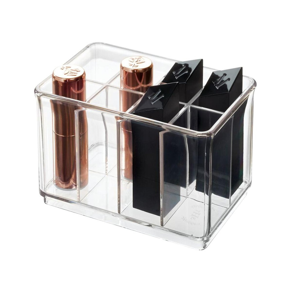 Organiser, 8 compartments, THE HOME EDIT SMALL BIN DIVIDER, Clear in the group Storage / Storage boxes / Mini organizers at SmartaSaker.se (40054)