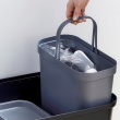 Recycling Bin, 13 L, SMARTSTORE COLLECT, 34 x 17,5 x H 32 cm, Grey