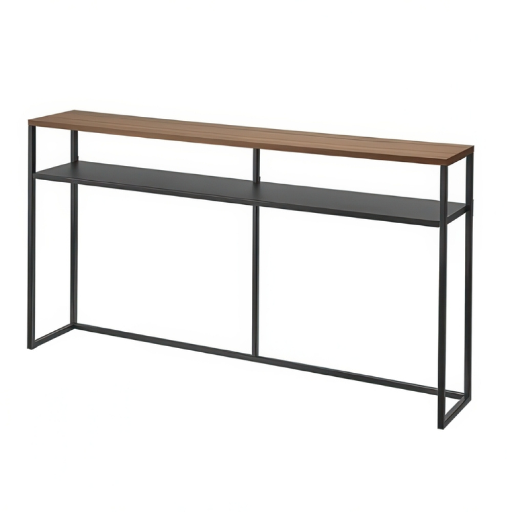 Slim Shelf, TOWER CONSOLE TABLE WITH SHELF, 126 x 20,5 x H 65 cm, Yamazaki in the group Storage / Hallway storage at SmartaSaker.se (40056)