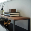 Slim Shelf, TOWER CONSOLE TABLE WITH SHELF, 126 x 20,5 x H 65 cm, Yamazaki