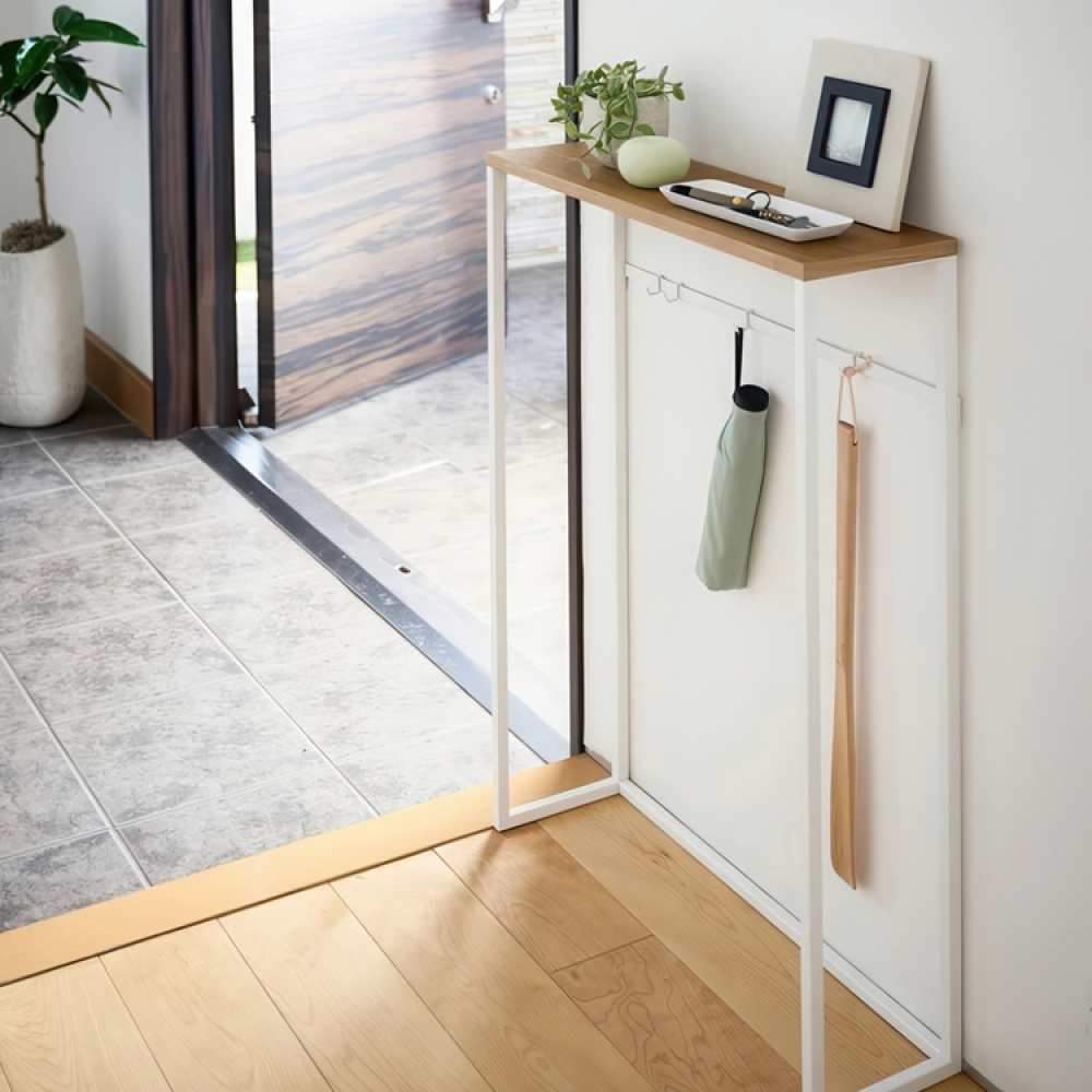 Slim Shelf, TOWER CONSOLE TABLE, 60 x 18,5 x H 80,5 cm, Yamazaki in the group Storage / Hallway storage at SmartaSaker.se (40057)