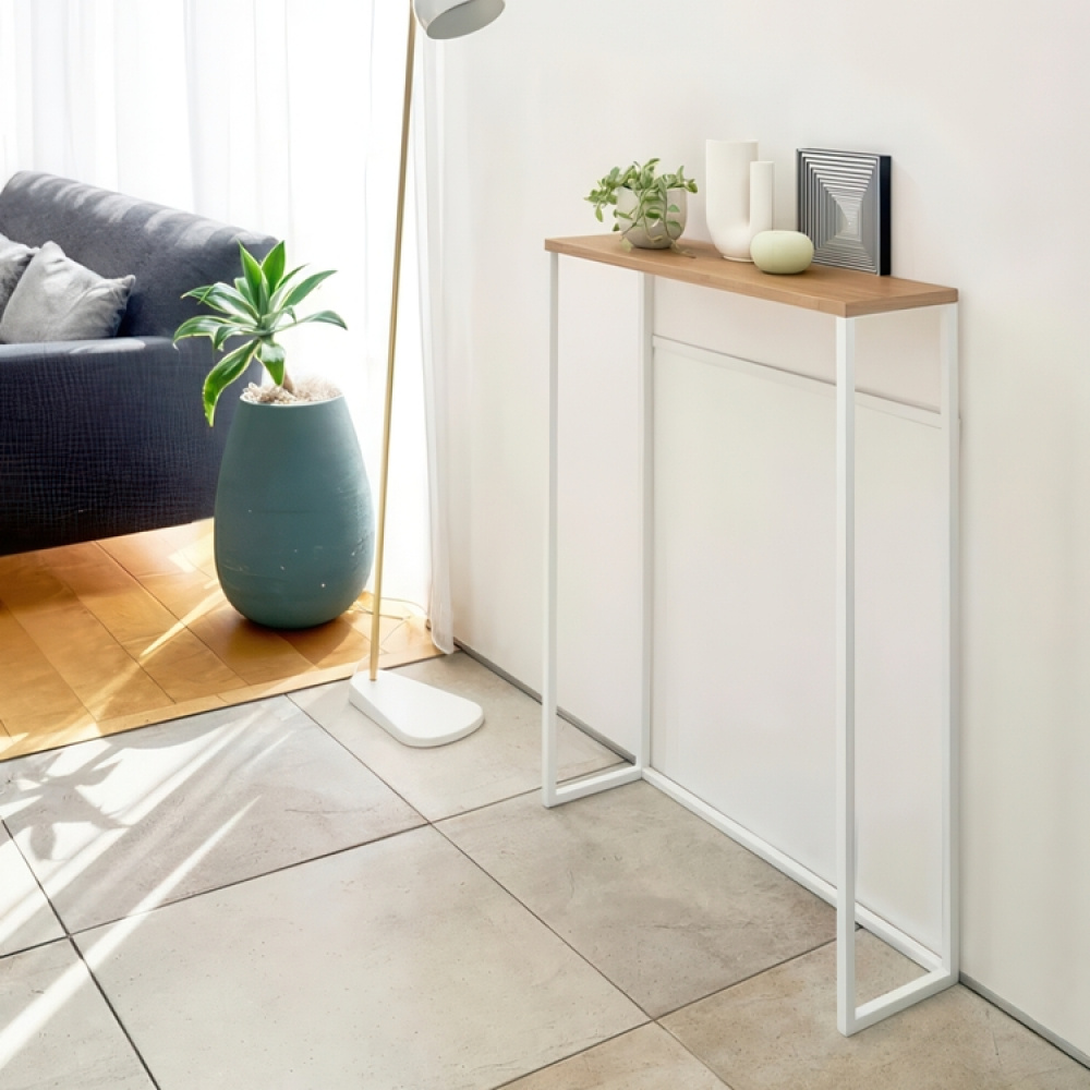 Slim Shelf, TOWER CONSOLE TABLE, 60 x 18,5 x H 80,5 cm, Yamazaki in the group Storage / Hallway storage at SmartaSaker.se (40057)