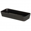 Oblong storage tray / drawer insert, GOM, 24 x 10 x H 4 cm, Black Oblong storage tray / drawer insert, GOM, 24 x 10 x H 4 cm, Black