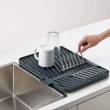 Drying Board with Plate Rack, FLIP-UP, Joseph Joseph, 40 x 32 cm, Dark Grey