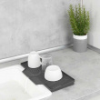Drain mat for small spaces, NEIL, 40 x 20 cm, Grey Drain mat for small spaces, NEIL, 40 x 20 cm, Grey