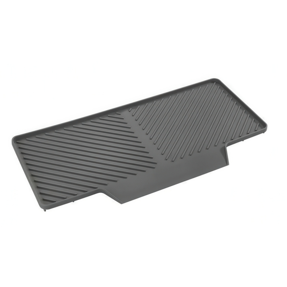 Drain mat for small spaces, NEIL, 40 x 20 cm, Grey in the group Storage / Kitchen storage / Dish racks and sink accessories at SmartaSaker.se (40065)