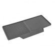 Drain mat for small spaces, NEIL, 40 x 20 cm, Grey Drain mat for small spaces, NEIL, 40 x 20 cm, Grey