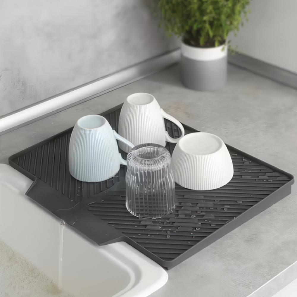 Drain mat, NEILA MAXI, 40 x 35 cm in the group Storage / Kitchen storage / Dish racks and sink accessories at SmartaSaker.se (40070)