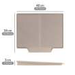 Drain mat, NEILA MAXI, 40 x 35 cm