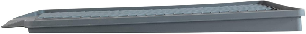 Drain tray / mat, LINEA, 40 x 30 cm, Grey in the group Storage / Kitchen storage / Dish racks and sink accessories at SmartaSaker.se (40071)