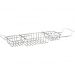 Bath Tub Tray in metal, Telescopic, BADEWANNEBRUCKE, 58-92 x 13 x H 8 cm, Silver Bath Tub Tray in metal, Telescopic, BADEWANNEBRUCKE, 58-92 x 13 x H 8 cm, Silver