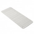 Bath Tub Mat in Natural Rubber, STRIPED BATH MAT, 86 x 33 cm, Light Grey