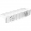 Shelf, Adhesive, UMBRA FLEX ADHESIVE, 41,3 x 11,6 x H 8,3 cm, White Shelf, Adhesive, UMBRA FLEX ADHESIVE, 41,3 x 11,6 x H 8,3 cm, White