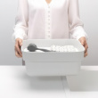 Washing Up Bowl with Drying Tray, BRABANTIA, 34,4 x 37,4 x H 16 cm, Light Grey Washing Up Bowl with Drying Tray, BRABANTIA, 34,4 x 37,4 x H 16 cm, Light Grey