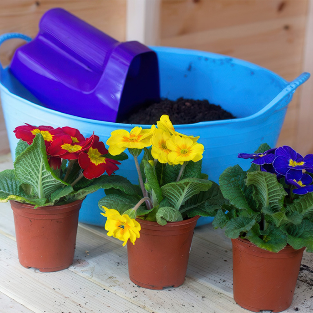 Bucket, TUBTRUG SHALLOW MEDIUM, 15 liter in the group Storage / Storage room and garage / Baskets and buckets at SmartaSaker.se (40082)