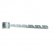 Balcony hanger in metal, 42 cm, HABO, Silver Balcony hanger in metal, 42 cm, HABO, Silver