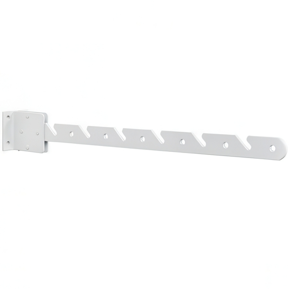 Balcony hanger in steel, HABO, 42 cm, White in the group Storage / Laundry and care / Drying racks at SmartaSaker.se (40084)