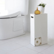 Container for toilet paper, TOWER STOCKER, 23 x 12,5 x H 48 cm, Yamazaki, White