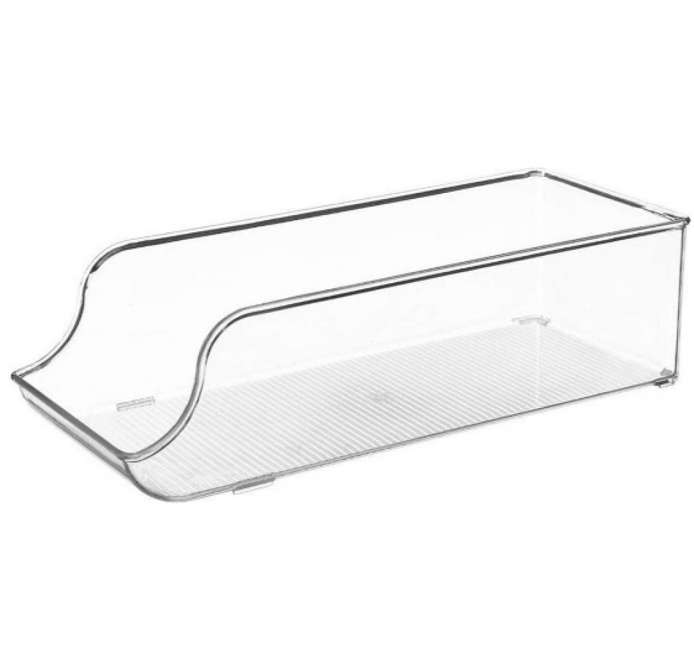 Fridge / pantry storage for cans, RANGEMENT FRIGO, 35 x 13 x H 9,5 cm, Clear in the group Storage / Kitchen storage / Fridge storage at SmartaSaker.se (40090)