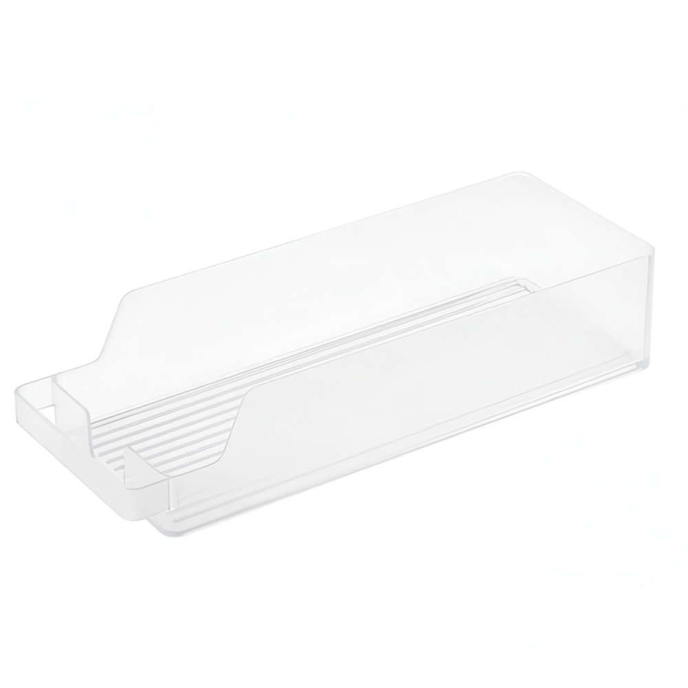 Storage box with dividers, Stackable, TOWER CAN STOCKER , Yamazaki, Tranparent in the group Storage / Kitchen storage / Fridge storage at SmartaSaker.se (40091)