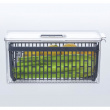 Food Storage, with 2 baskets, STAY FRESH FRIDGE BIN, 32,5 x 16,4 x H 15 cm, Clear / Grey Food Storage, with 2 baskets, STAY FRESH FRIDGE BIN, 32,5 x 16,4 x H 15 cm, Clear / Grey