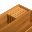 Bamboo Cutlery Tray, TIDY SMART CUTLERY HOLDER, 38 x 28 x H 7 cm, Nature Bamboo Cutlery Tray, TIDY SMART CUTLERY HOLDER, 38 x 28 x H 7 cm, Nature