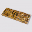Bamboo Cutlery Tray, TIDY SMART CUTLERY HOLDER, 38 x 28 x H 7 cm, Nature Bamboo Cutlery Tray, TIDY SMART CUTLERY HOLDER, 38 x 28 x H 7 cm, Nature