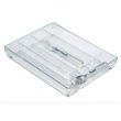 Organizer Tray, LINUS SHALLOW CUTLEY TRAY, 35 x 27,3 x H 5,1 cm, Transparent Organizer Tray, LINUS SHALLOW CUTLEY TRAY, 35 x 27,3 x H 5,1 cm, Transparent