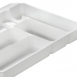 Cutlery drawer, 5 compartments, Large, REDA, 51 x 34 x H6 cm, White Cutlery drawer, 5 compartments, Large, REDA, 51 x 34 x H6 cm, White