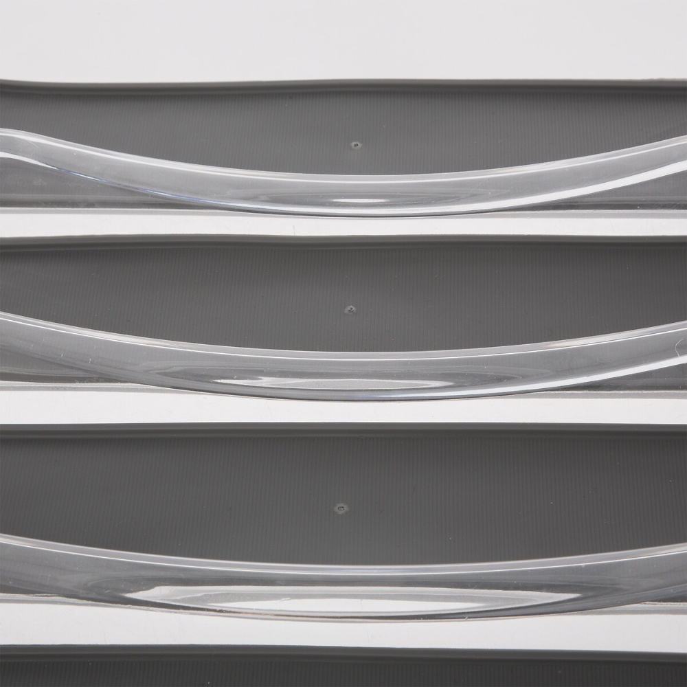 Cutlery tray, 6 compartments, TIDY SMART ORGANIZER, 40 x 32 x H 4,5 cm, Clear / Dark Grey in the group Storage / Kitchen storage / Kitchen cabinet organizers / Cutlery drawers at SmartaSaker.se (40119)