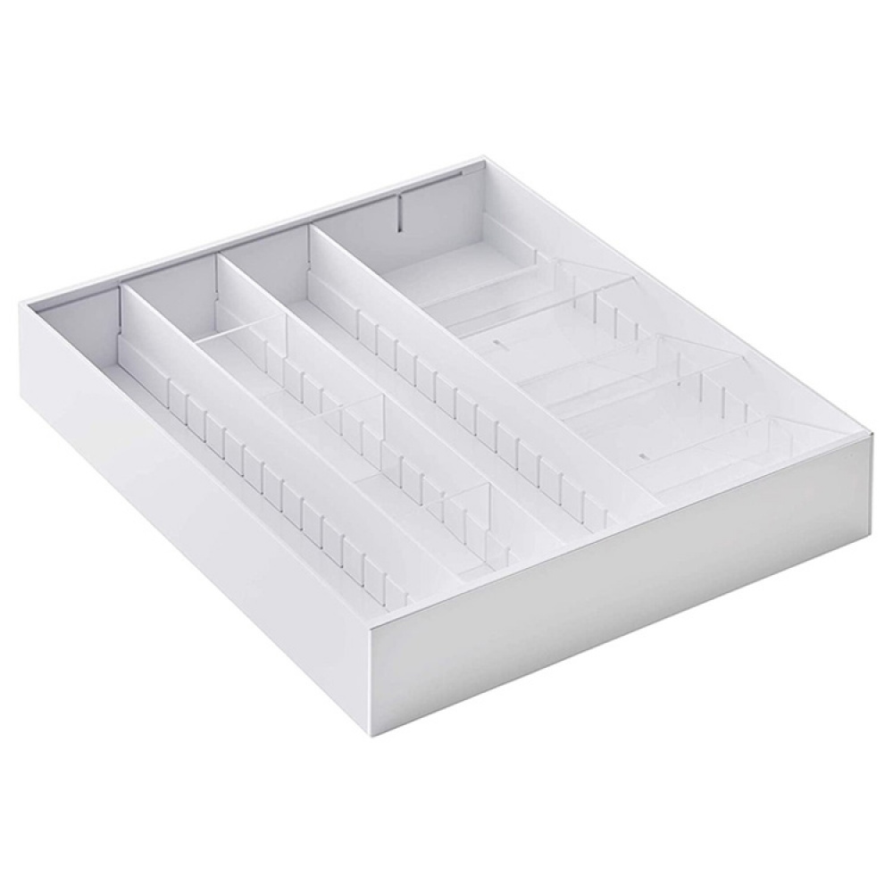 Cutlery ant Utensil Tray, Expanding, TOWER DIAGONALY STACKING, Yamazaki in the group Storage / Kitchen storage / Kitchen cabinet organizers / Cutlery drawers at SmartaSaker.se (40125)