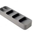 Cutlery Tray, Slim, DRAWERSTORE COMPACT, Joseph Joseph, 39,8 x 11,4 x H5,8 cm, Grey Cutlery Tray, Slim, DRAWERSTORE COMPACT, Joseph Joseph, 39,8 x 11,4 x H5,8 cm, Grey