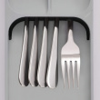 Cutlery Tray, Slim, DRAWERSTORE COMPACT, Joseph Joseph, 39,8 x 11,4 x H5,8 cm, Grey Cutlery Tray, Slim, DRAWERSTORE COMPACT, Joseph Joseph, 39,8 x 11,4 x H5,8 cm, Grey