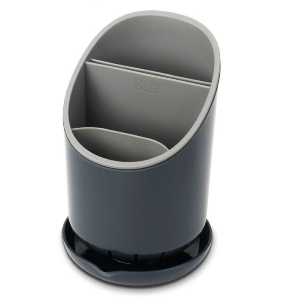 Cutlery Drainer, JOSEPH JOSEPH DOCK, Ø 12,5 x H19, Grey in the group Storage / Kitchen storage / Kitchen cabinet organizers / Cutlery drawers at SmartaSaker.se (40128)