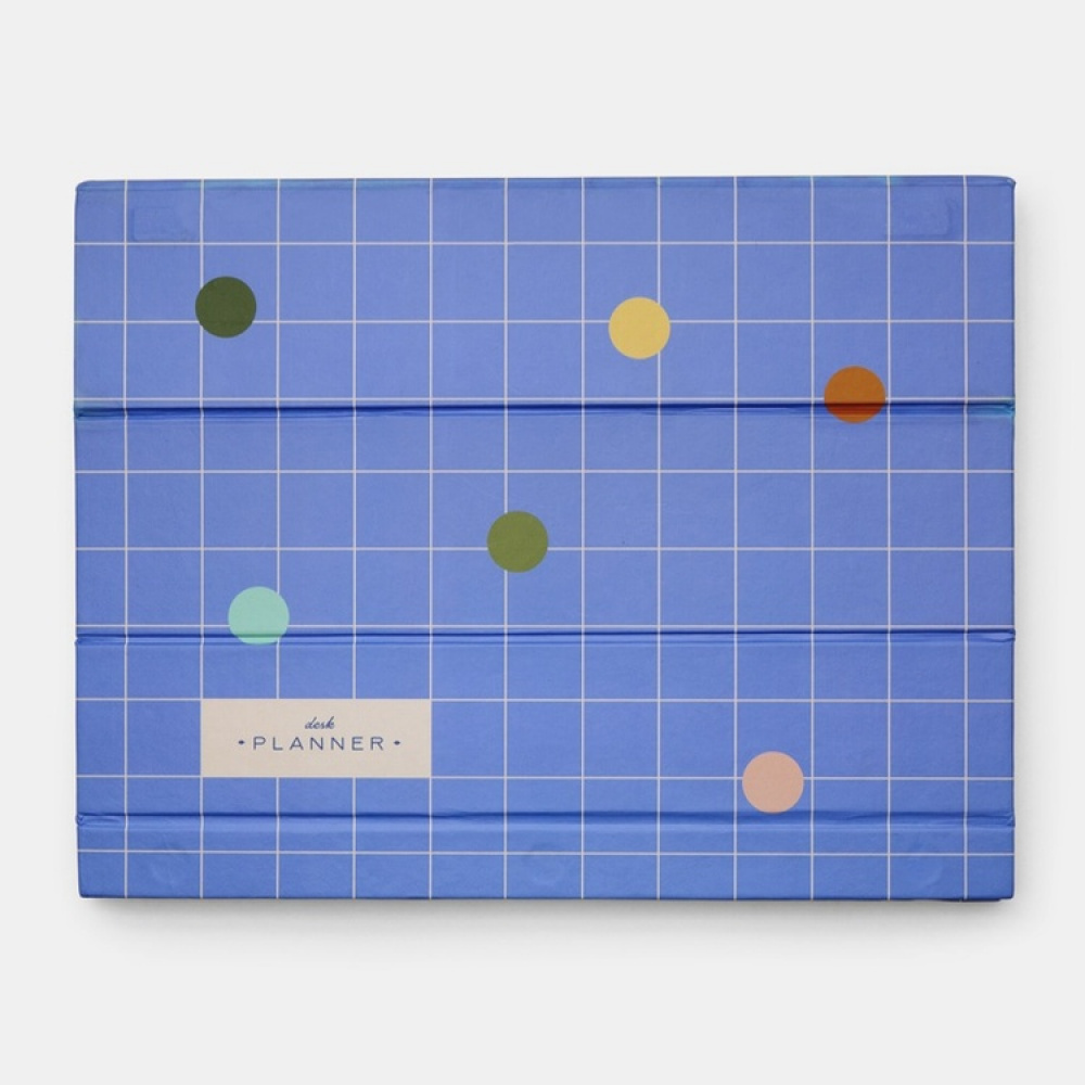 Weekly Planner, MAGNETIC DESK PLANNER, Kikkerland, 22 x 1,6 x H 28 cm, Blue in the group Storage / Office supplies at SmartaSaker.se (40132)