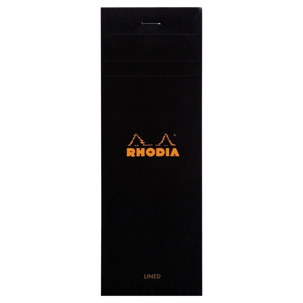 Pad, Ruled, RHODIA N°8, 7,4 x H 21 cm, Black in the group Storage / Office supplies at SmartaSaker.se (40133)