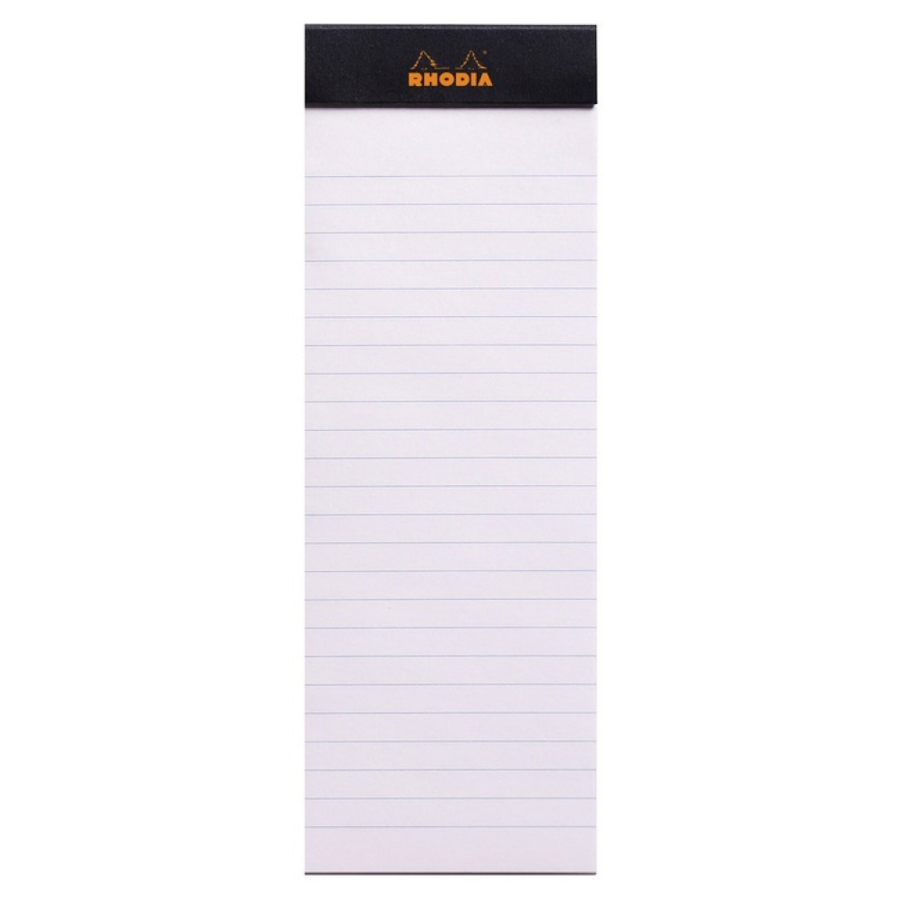 Pad, Ruled, RHODIA N°8, 7,4 x H 21 cm, Black in the group Storage / Office supplies at SmartaSaker.se (40133)