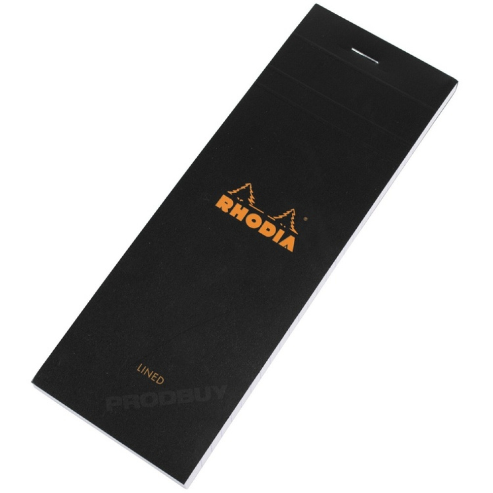 Pad, Ruled, RHODIA N°8, 7,4 x H 21 cm, Black in the group Storage / Office supplies at SmartaSaker.se (40133)