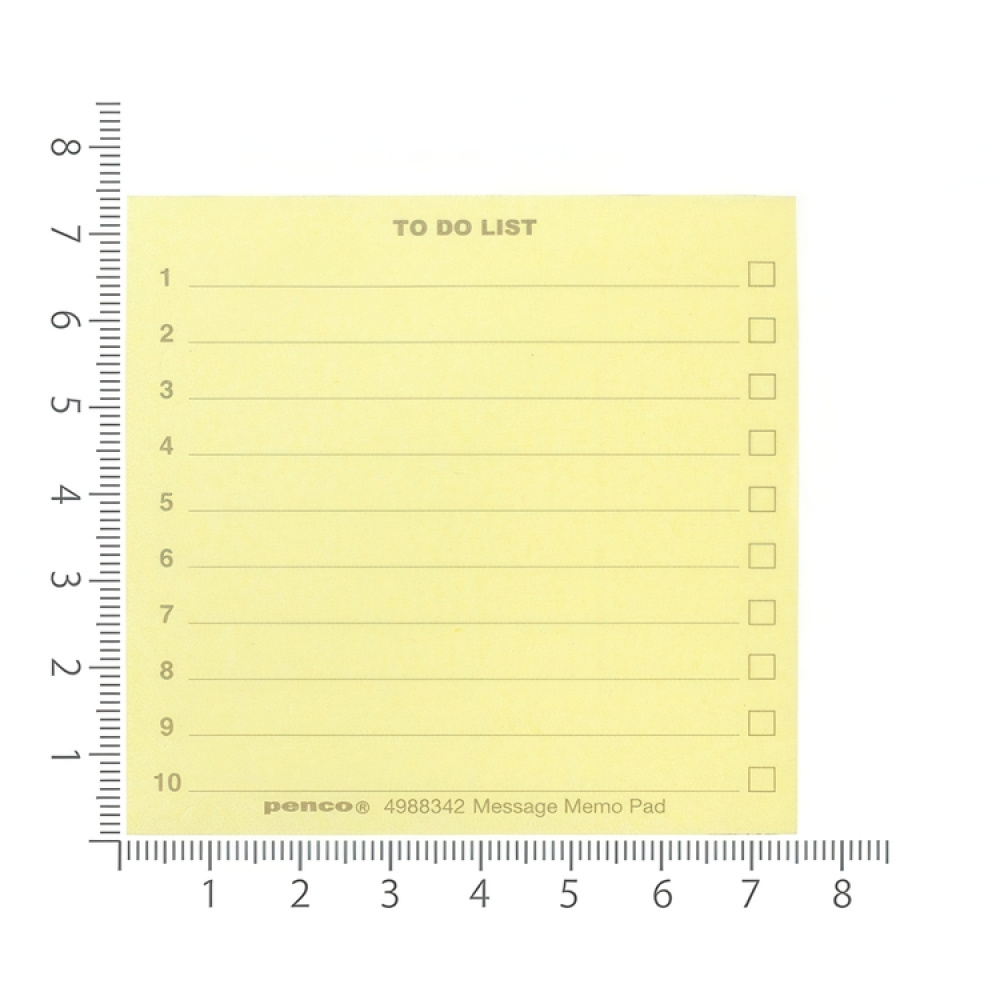 Memo Block on wodden mini pallet, TO DO LIST, 7,4 x 7,4 cm, Yellow in the group Storage / Office supplies at SmartaSaker.se (40135)